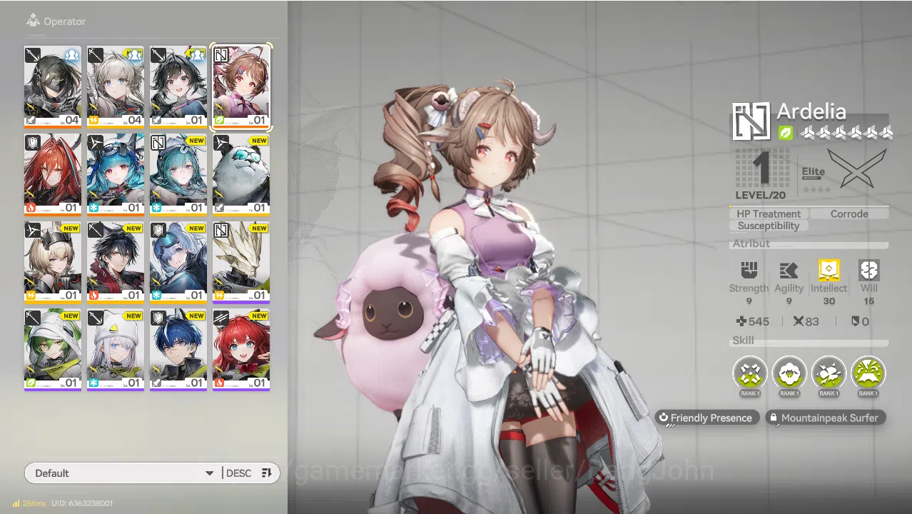 Arknights: Endfield Accounts Starter Skip Tutor | NA/EU | Bengginer On | SSR Em image 6