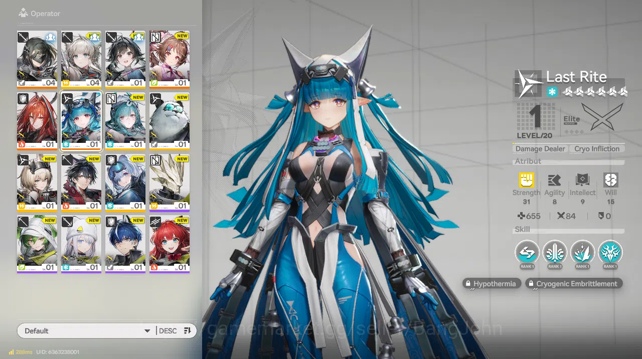 Arknights: Endfield Accounts Starter Skip Tutor | NA/EU | Bengginer On | SSR Em image 7