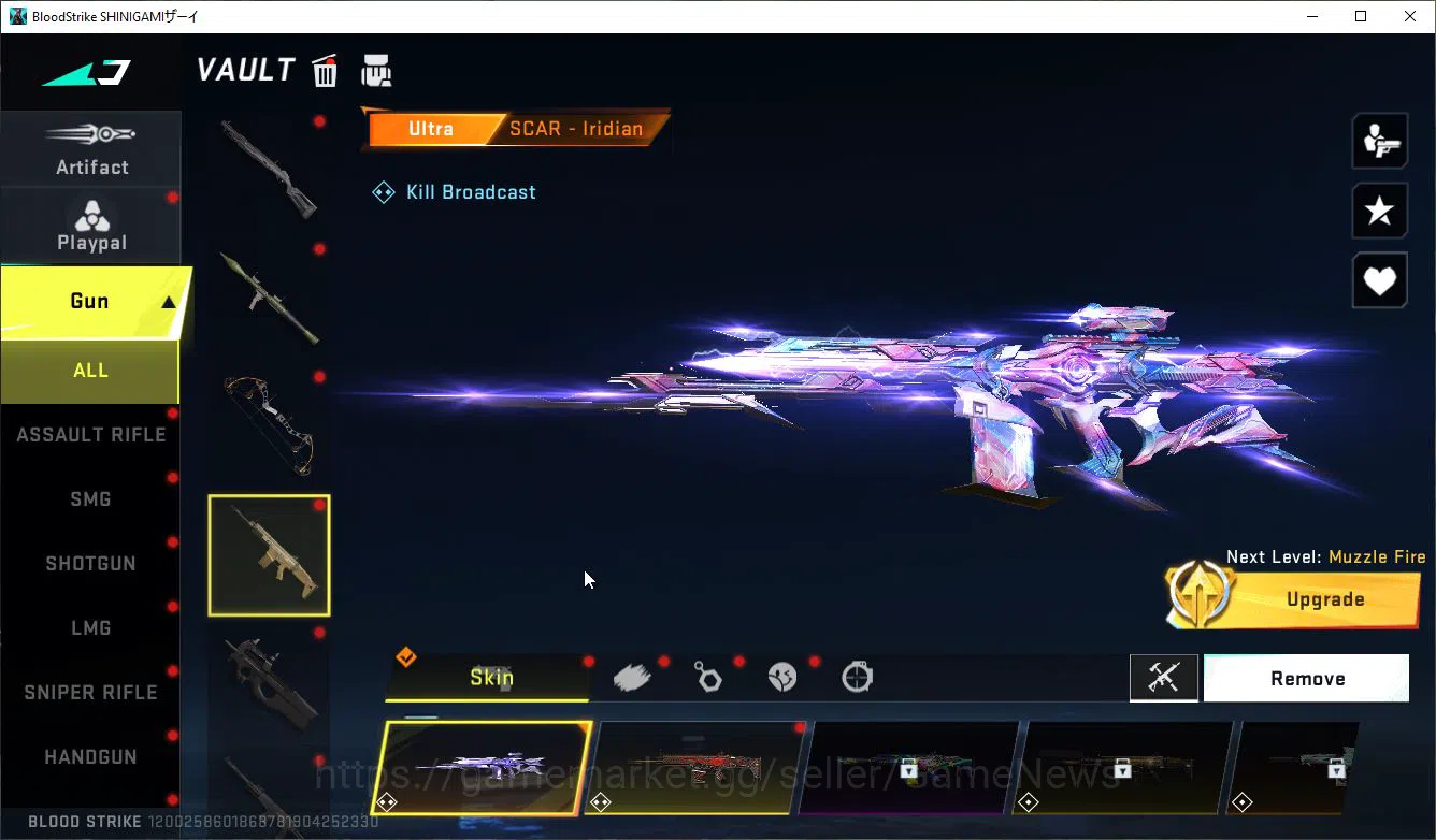 Blood Strike Accounts ASIA|Collab BLEACH Lv2 M82-Tensa Zangetsu,Byakuya, image 10