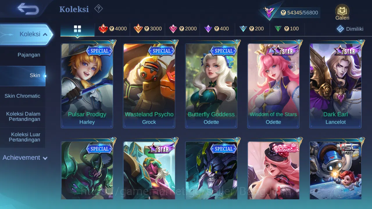 Mobile Legends: Bang Bang Accounts Hero 132 Skin 271 | Luckybox Johnson | Annual Kagu image 10
