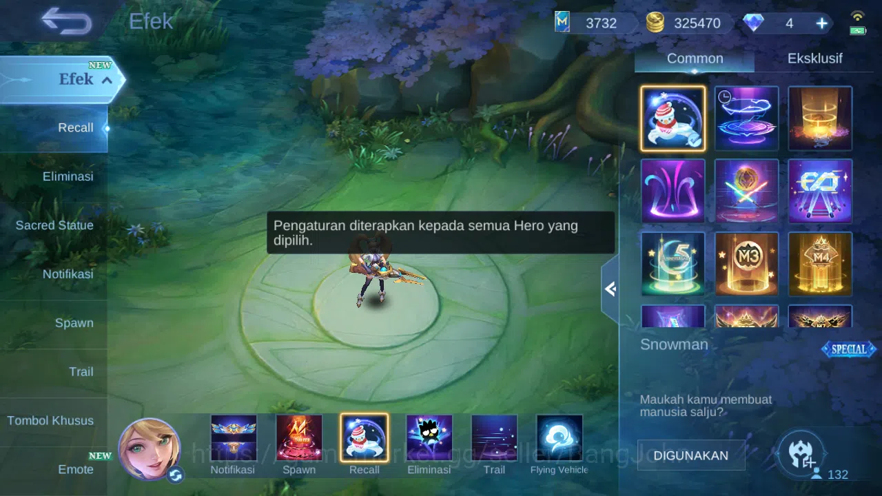 Mobile Legends: Bang Bang Accounts Hero 132 Skin 271 | Luckybox Johnson | Annual Kagu image 14