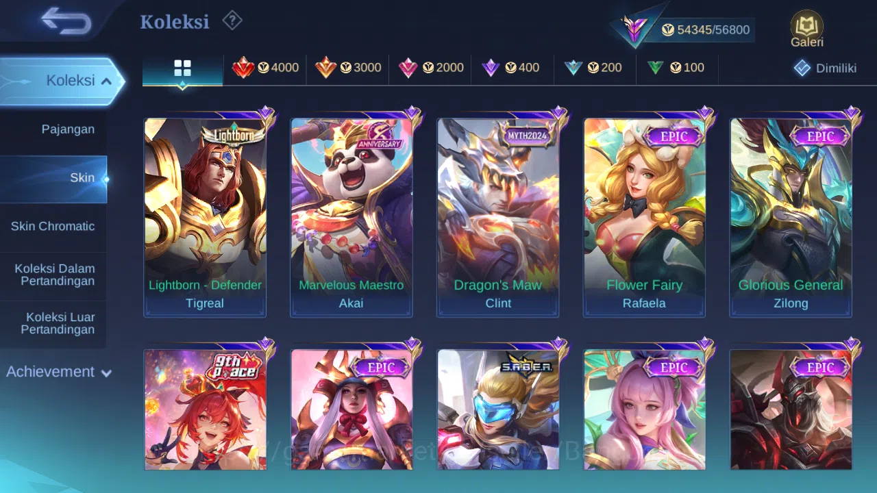 Mobile Legends: Bang Bang Accounts Hero 132 Skin 271 | Luckybox Johnson | Annual Kagu image 3