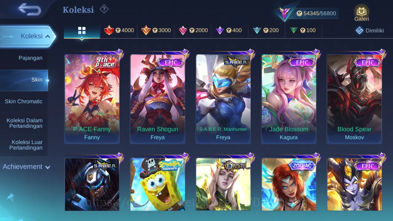 Mobile Legends: Bang Bang Accounts Hero 132 Skin 271 | Luckybox Johnson | Annual Kagu image 4