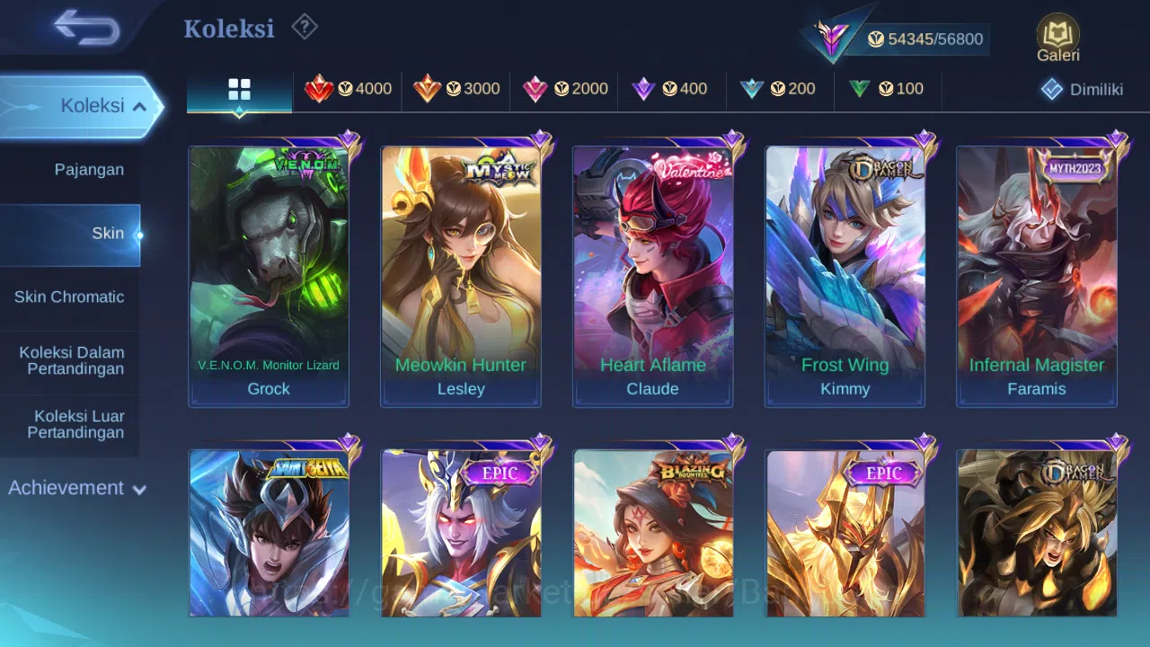 Mobile Legends: Bang Bang Accounts Hero 132 Skin 271 | Luckybox Johnson | Annual Kagu image 6