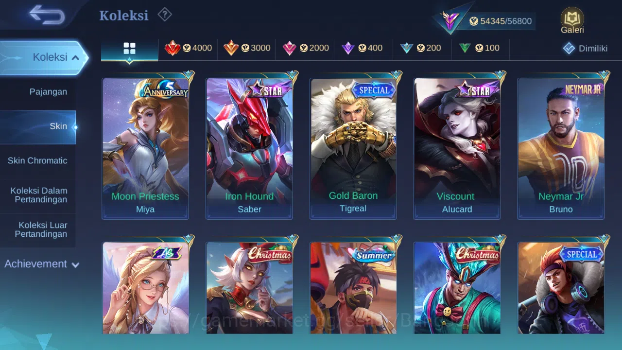 Mobile Legends: Bang Bang Accounts Hero 132 Skin 271 | Luckybox Johnson | Annual Kagu image 8