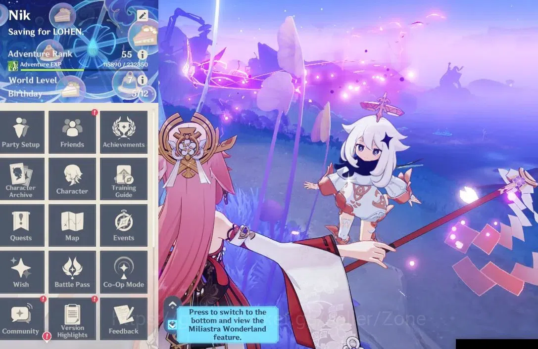 Genshin Impact Accounts Others ASIA|AR 55|4 5*CHAR+ 1(*5Wpn)|Flins C1, Escofier, Furina, Yaemiko|Check SS|TakeMail(GI786Z) 1