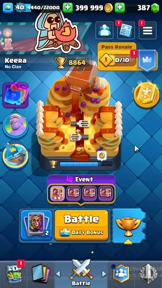 Clash Royale Accounts Lv 40|Trophy 8864|KTL 13|11 EVO 4 Champ 21 Legend image 1