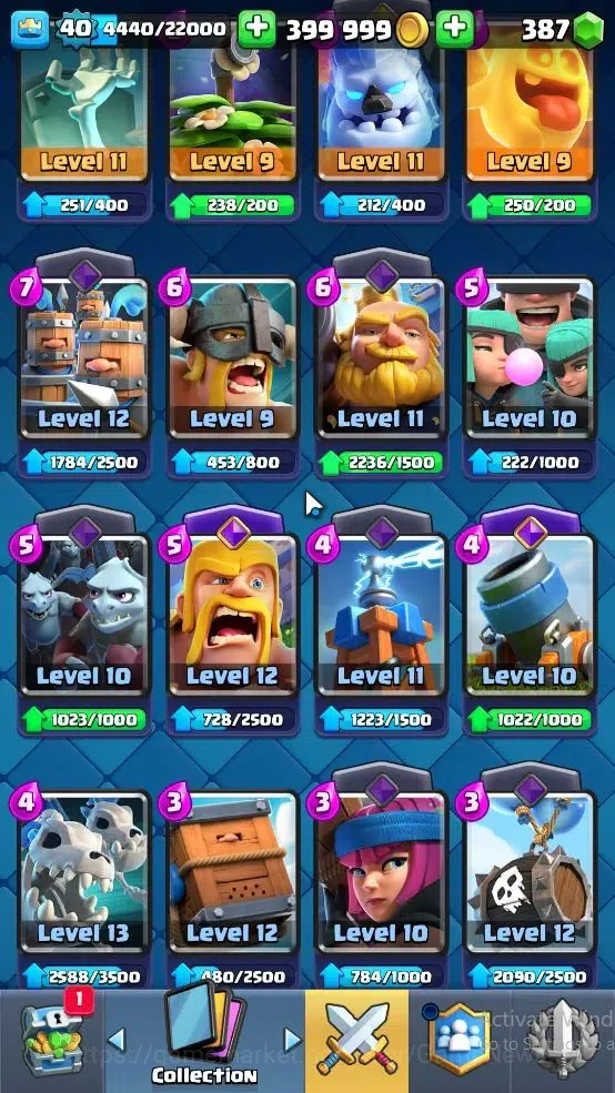 Clash Royale Accounts Lv 40|Trophy 8864|KTL 13|11 EVO 4 Champ 21 Legend image 11