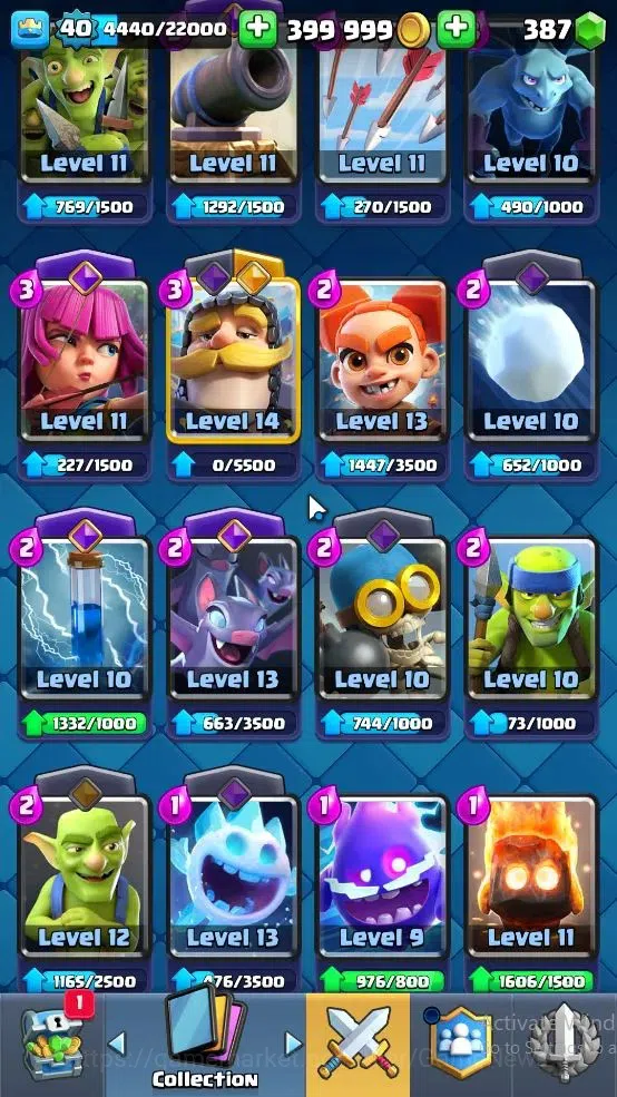 Clash Royale Accounts Lv 40|Trophy 8864|KTL 13|11 EVO 4 Champ 21 Legend image 12