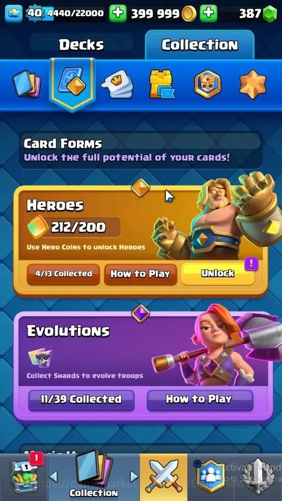 Clash Royale Accounts Lv 40|Trophy 8864|KTL 13|11 EVO 4 Champ 21 Legend image 14