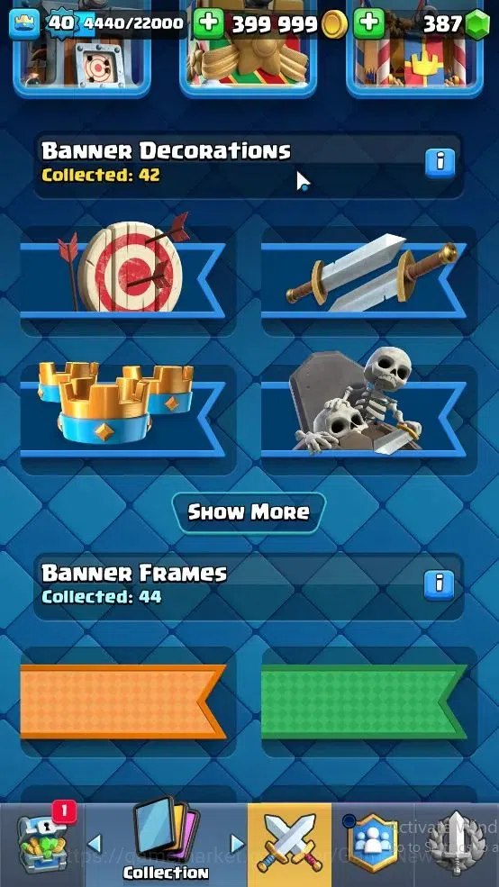 Clash Royale Accounts Lv 40|Trophy 8864|KTL 13|11 EVO 4 Champ 21 Legend image 19