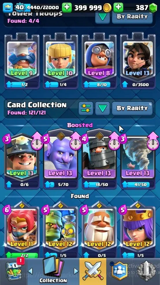 Clash Royale Accounts Lv 40|Trophy 8864|KTL 13|11 EVO 4 Champ 21 Legend image 5