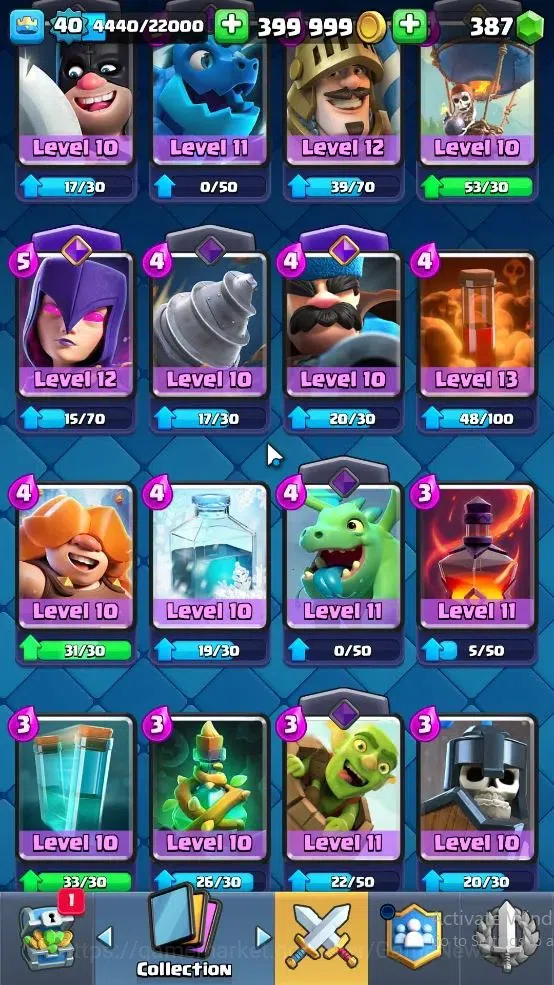 Clash Royale Accounts Lv 40|Trophy 8864|KTL 13|11 EVO 4 Champ 21 Legend image 8