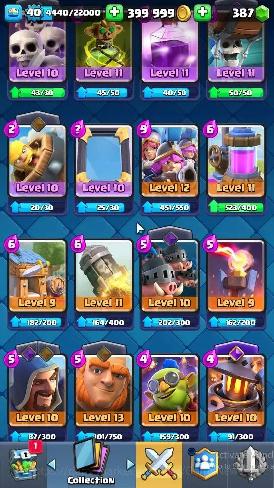 Clash Royale Accounts Lv 40|Trophy 8864|KTL 13|11 EVO 4 Champ 21 Legend image 9