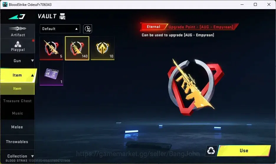 Blood Strike Accounts ASIA | 1 ETERNAL: AUG-Empyrean|1 Ultra Loot Crate| image 3