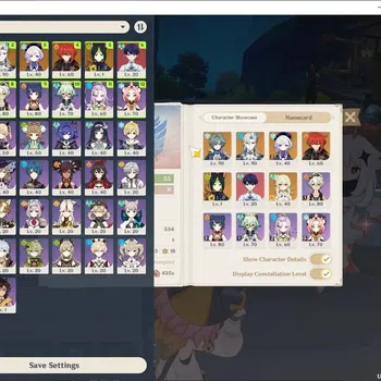 Genshin Impact Accounts Others Asia|AR 55|2 Limited + 3(*5Weapon)|Neuvillete,Lohen & 3 Standard(Qiqi,Diluc,Tighnari)|Rate