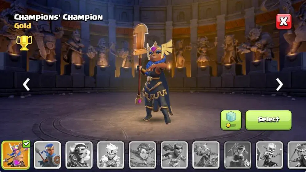 Clash of Clans Accounts Global |TH 17-BH 8|LVL 101| AQ 26 ,MP 10 ,GW 14 ,R image 15