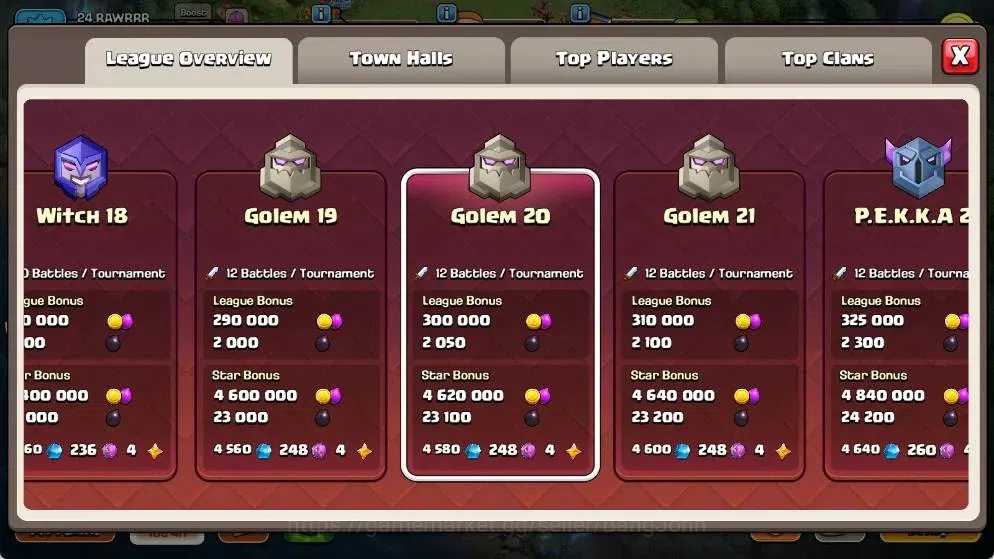 Clash of Clans Accounts Global |TH 17-BH 8|LVL 101| AQ 26 ,MP 10 ,GW 14 ,R image 6