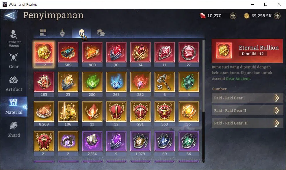 Watcher of Realms Accounts Global 60X|Lv100|9,2M Power|10K Gems|11 Lord[Praet image 16