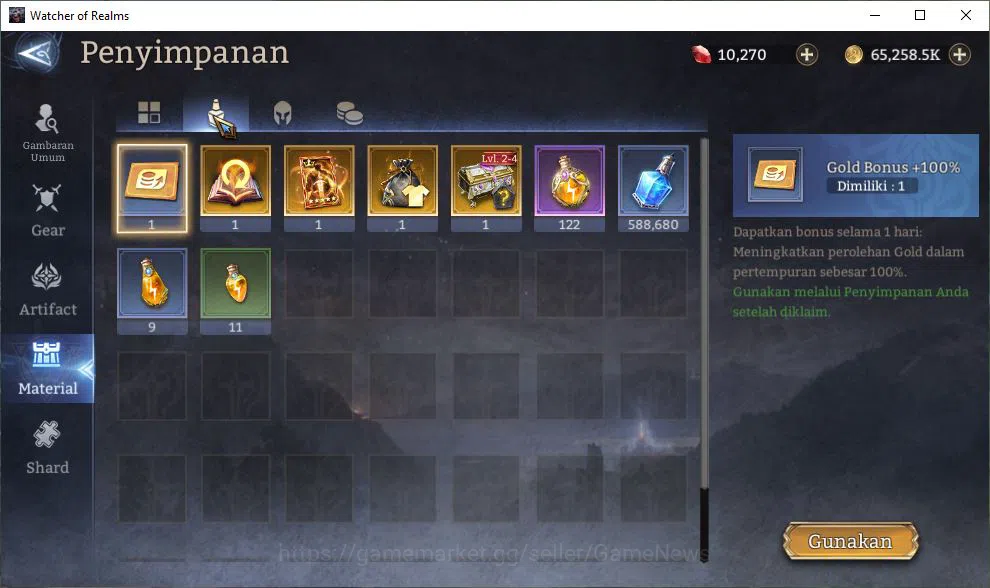 Watcher of Realms Accounts Global 60X|Lv100|9,2M Power|10K Gems|11 Lord[Praet image 17