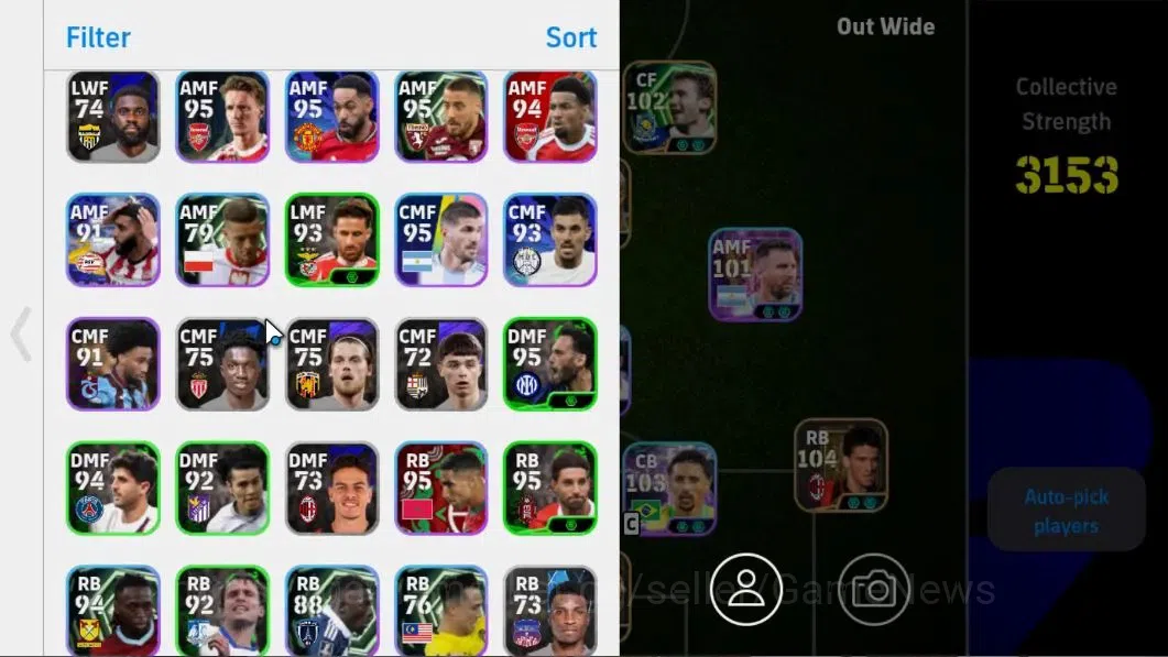 eFootball Accounts Mobile|Dimitar Berbatov,Andry Shevchenko,El-Hadji  image 3