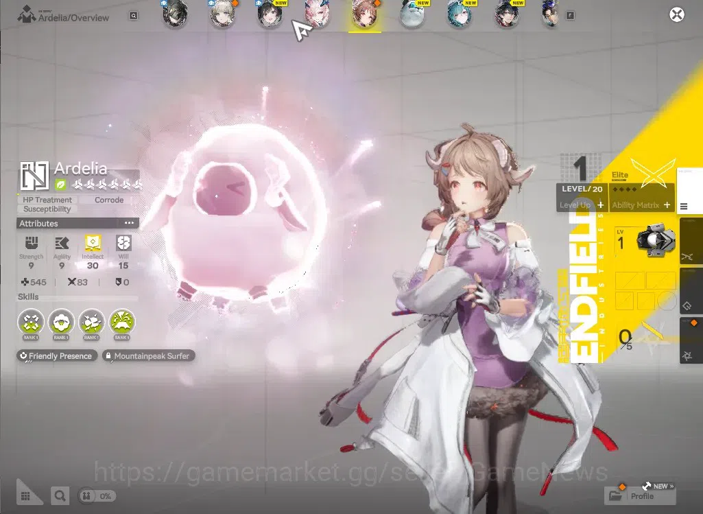 Arknights: Endfield Accounts NA/EU Starter Account | Mi Fu + Weapon Selector | image 4