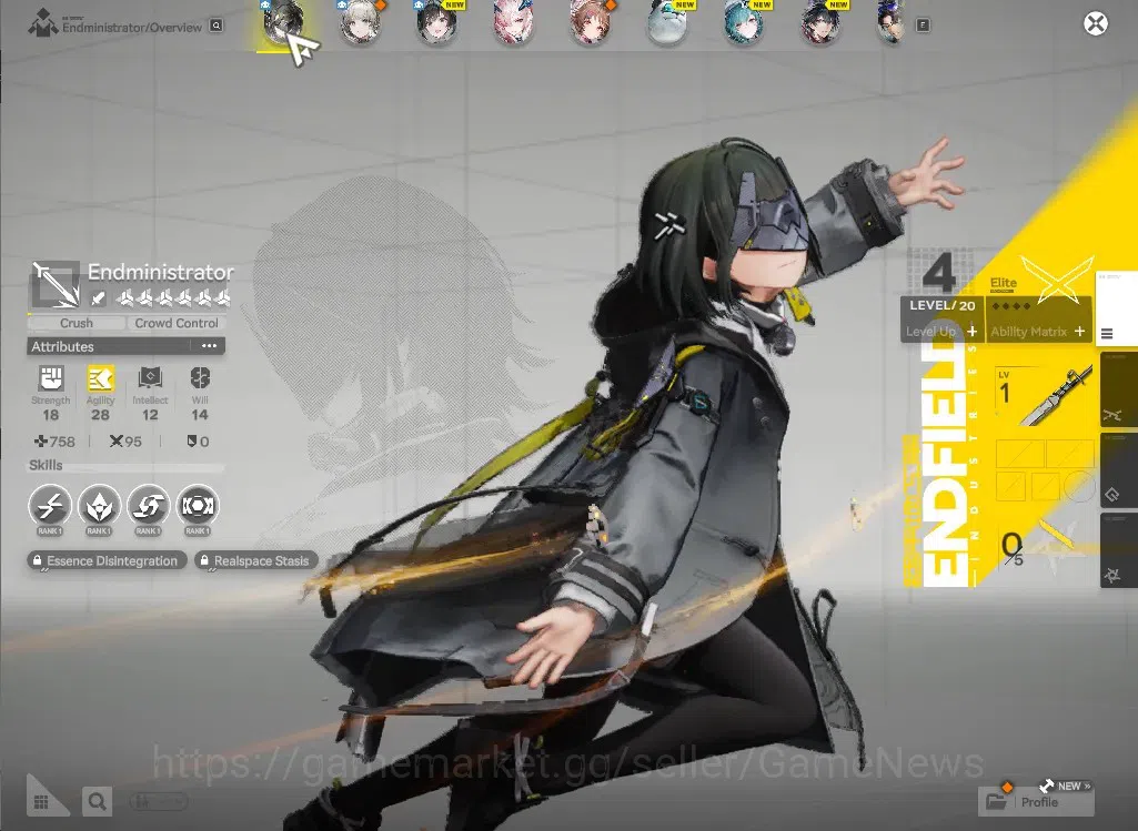 Arknights: Endfield Accounts NA/EU Starter Account | Mi Fu + Weapon Selector | image 5