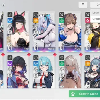 Chaos Zero Nightmare Accounts Global|Lv 55|6 SSR(Rossweisse M3,Rita,Narja,Yuki,Veronica,Renoa)|Stove|TakeMail(CZN758Z)