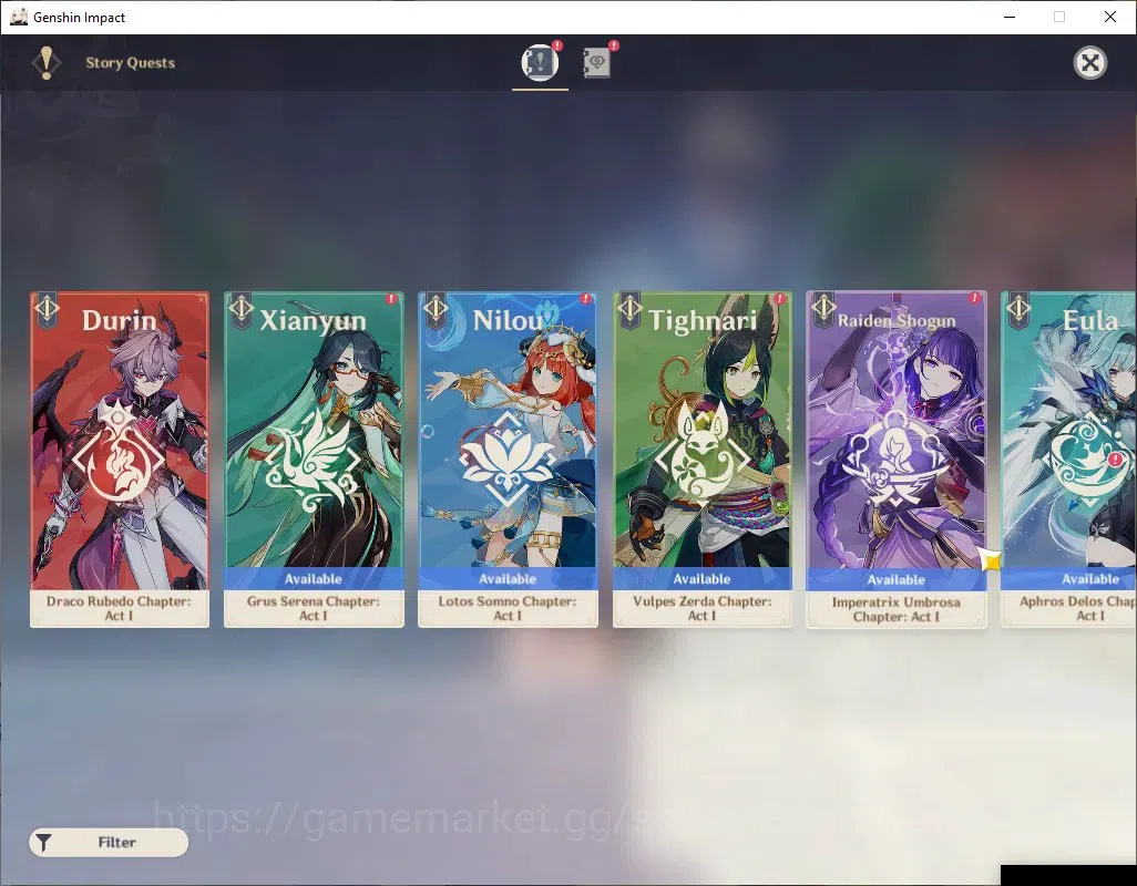 Genshin Impact Accounts ASIA|AR 49|3 Limited + 1 (*5Standard)|Kamisato Aya image 17