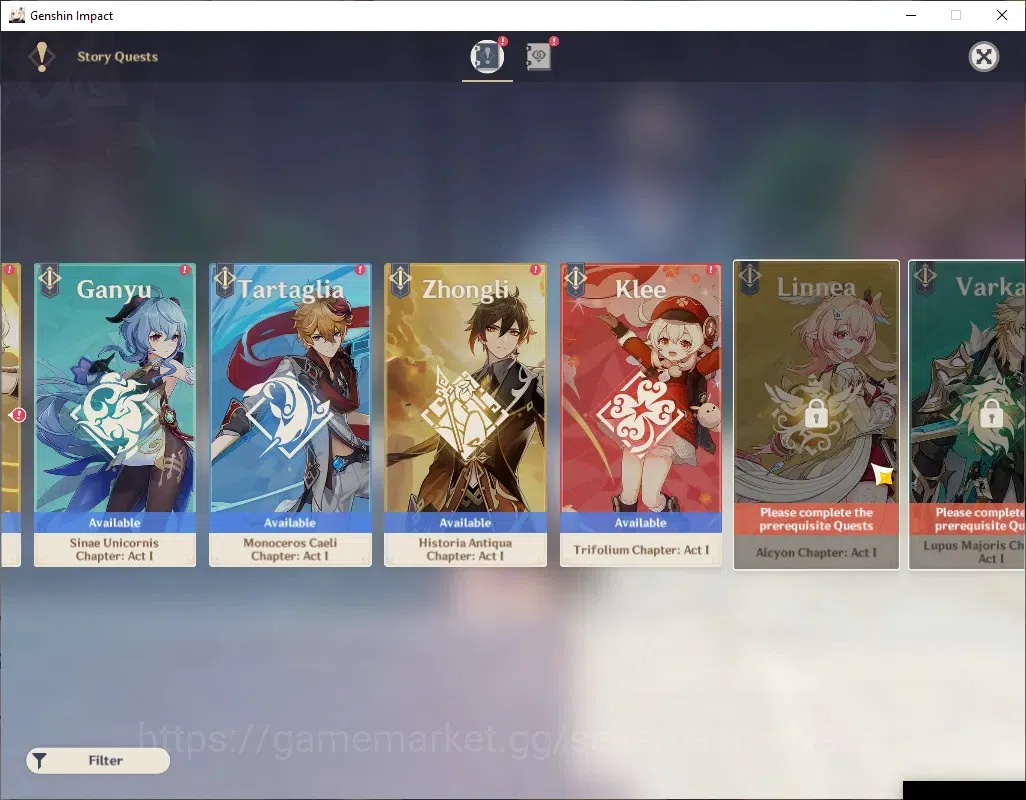 Genshin Impact Accounts ASIA|AR 49|3 Limited + 1 (*5Standard)|Kamisato Aya image 18
