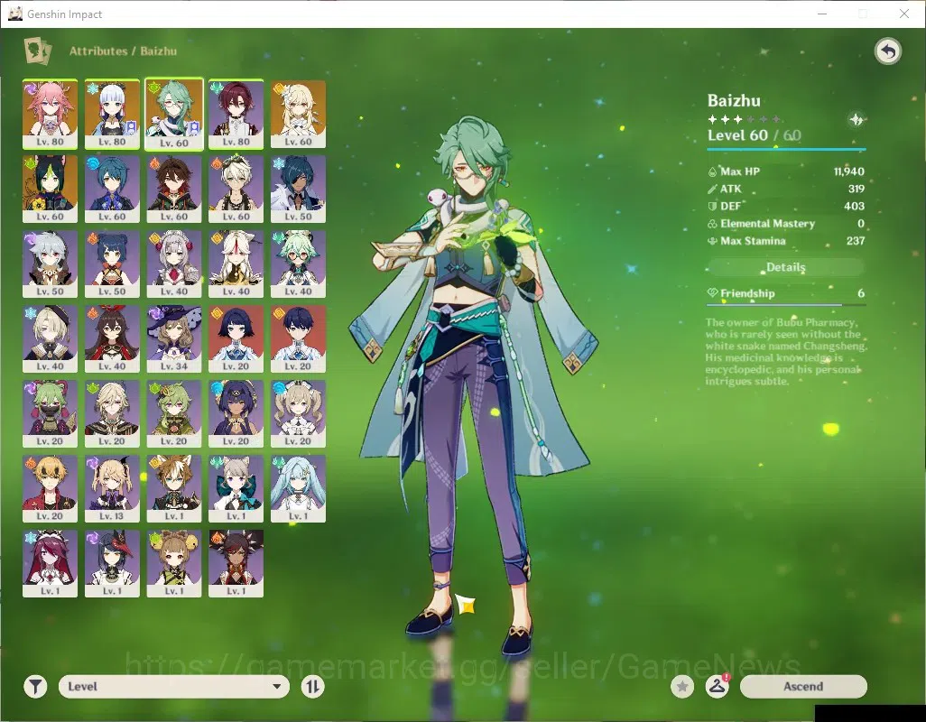 Genshin Impact Accounts ASIA|AR 49|3 Limited + 1 (*5Standard)|Kamisato Aya image 5