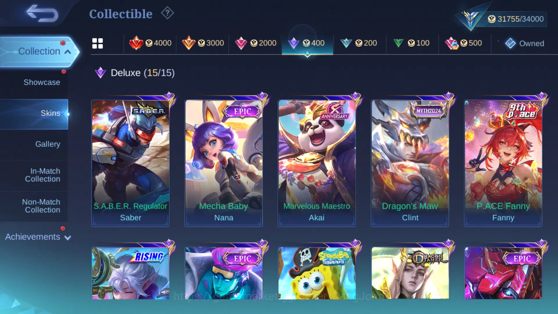 Mobile Legends: Bang Bang Accounts Hero 116 | Skin 157 | Emblem All Max | Trasnformer image 5