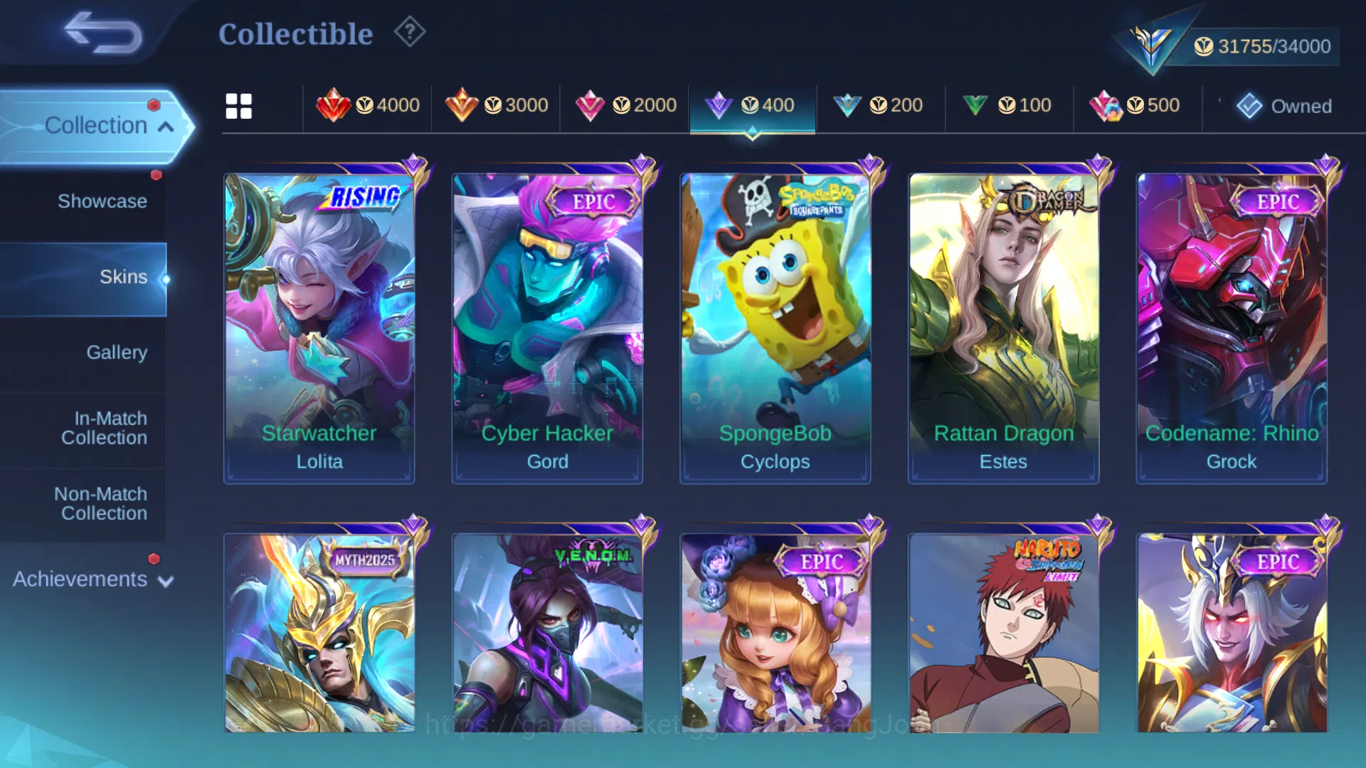 Mobile Legends: Bang Bang Accounts Hero 116 | Skin 157 | Emblem All Max | Trasnformer image 6