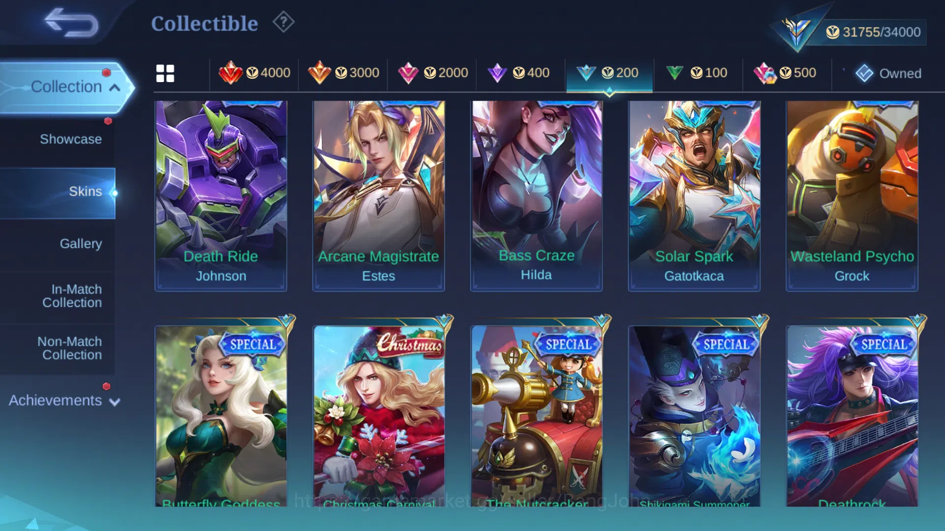 Mobile Legends: Bang Bang Accounts Hero 116 | Skin 157 | Emblem All Max | Trasnformer image 8