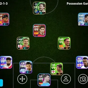 eFootball Accounts Others Mobile|PW 3059|Cristian Romero ShowT,Steven Gerrard Epic|2026|Check SS EFB2289B