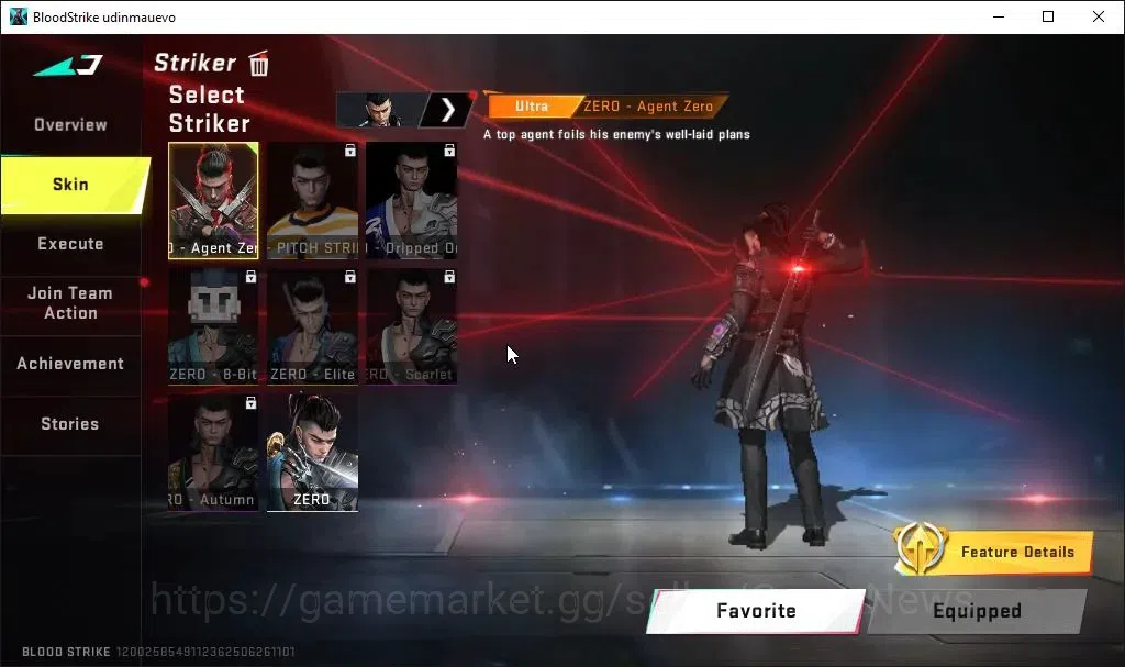 Blood Strike Accounts ASIA|Fresh Starter|ULTRA ZERO-Agent Zero|NetEase|C image 3