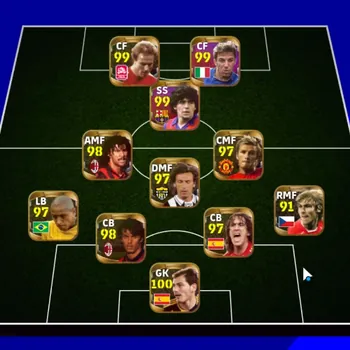 eFootball Accounts Mid-Tier Android|Power 2954|OLd Card|37 Legend Iker Casillas,H.Heinz Rummenigge,Alessandro Del