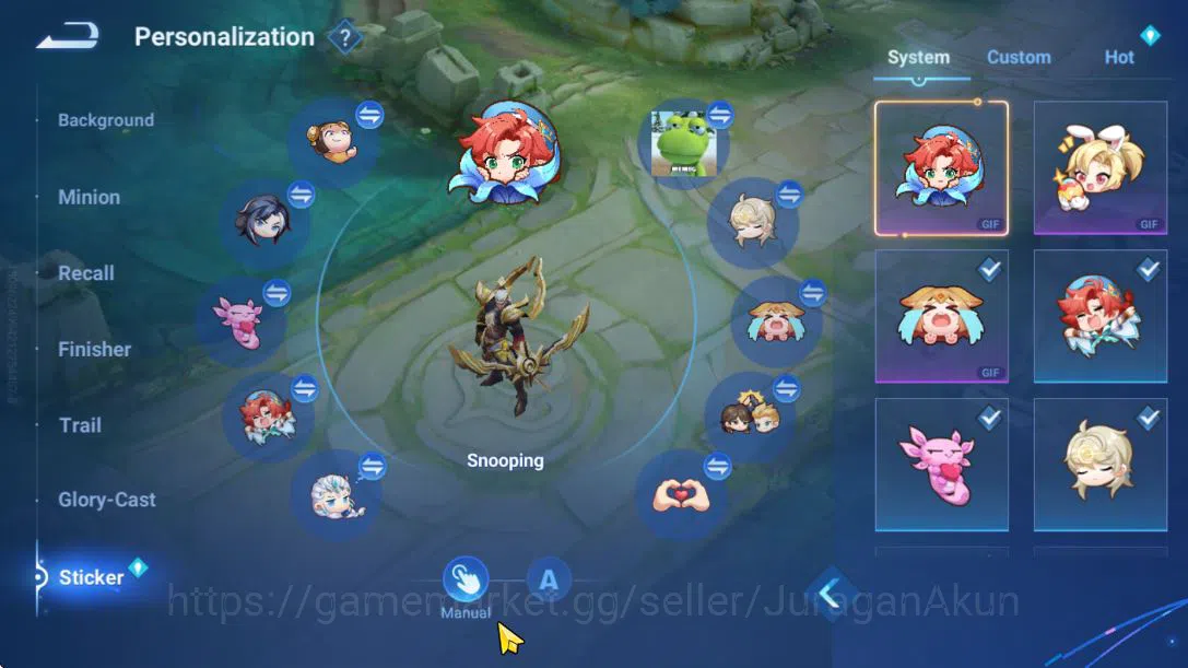 Honor of Kings Accounts Hero 60 Skin 47|KIC Luna,Consort Yu (Legend),Lady  image 11
