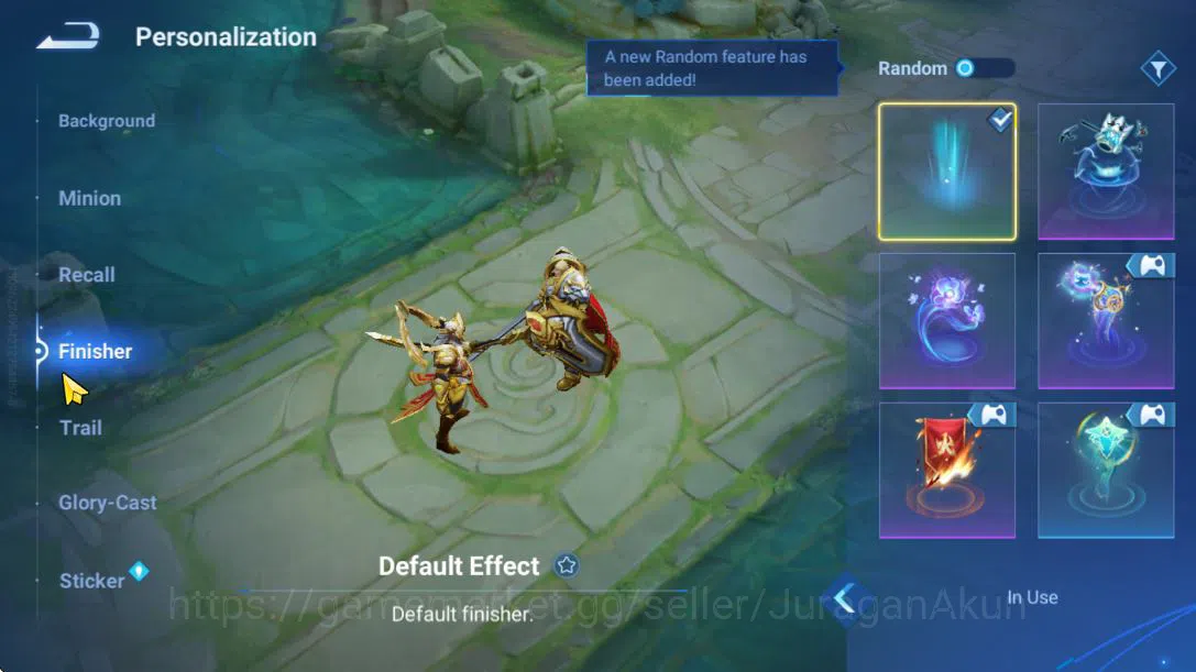 Honor of Kings Accounts Hero 60 Skin 47|KIC Luna,Consort Yu (Legend),Lady  image 8