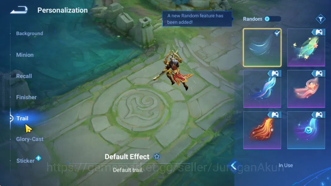 Honor of Kings Accounts Hero 60 Skin 47|KIC Luna,Consort Yu (Legend),Lady  image 9