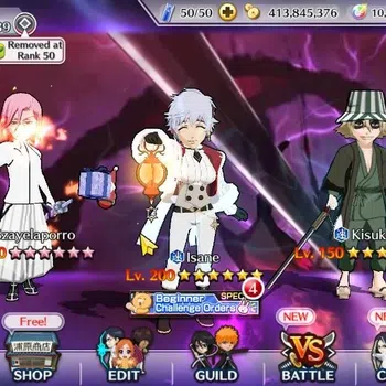 Bleach: Brave Souls Accounts High-End Global | 117K BP+10K Orb|Isane Xmas24|Aizen 6th|Szayelaporro FBV|Liltotto