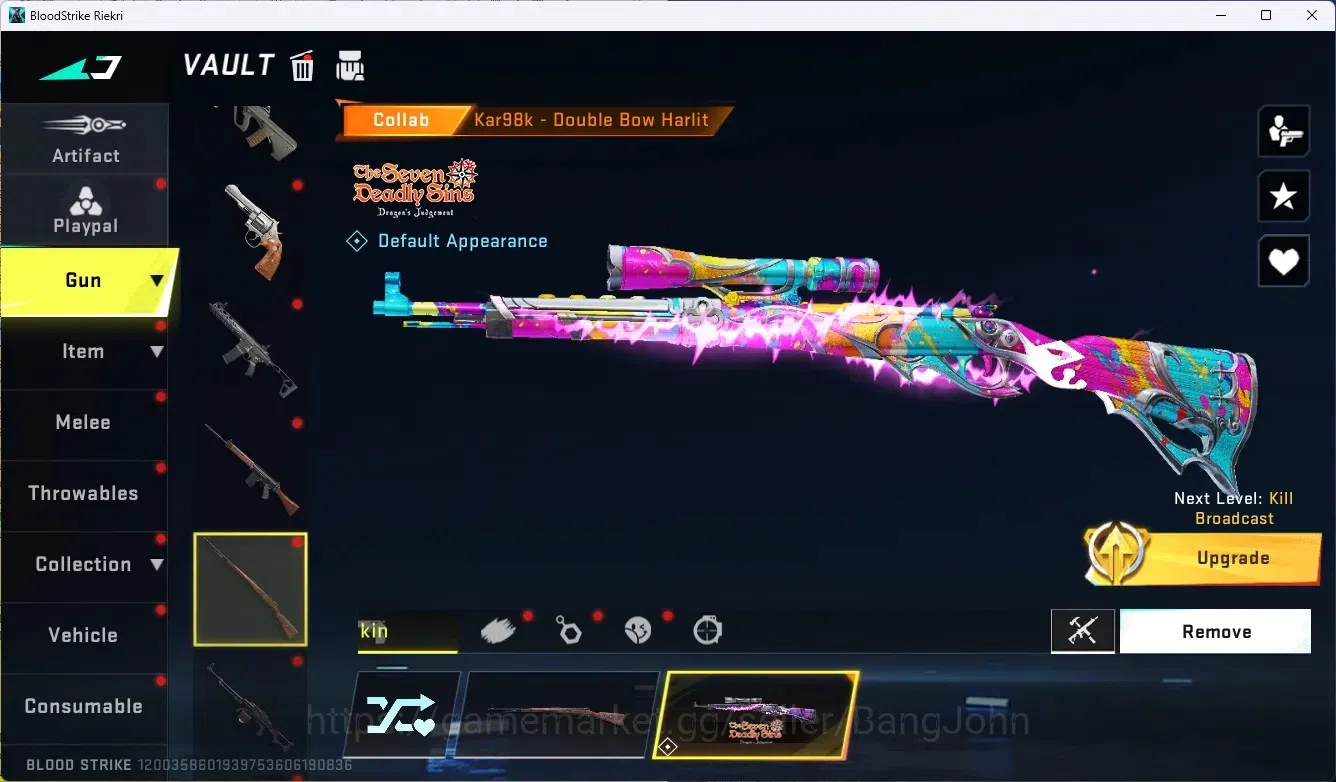 Blood Strike Accounts ASIA|1 Ultra Melee Lightblade-Limbo|2 Eternla Gun+ image 10