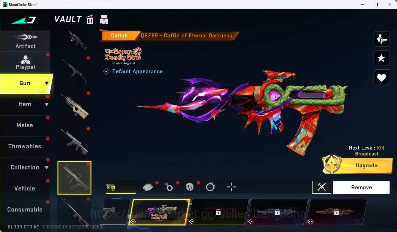 Blood Strike Accounts ASIA|1 Ultra Melee Lightblade-Limbo|2 Eternla Gun+ image 13