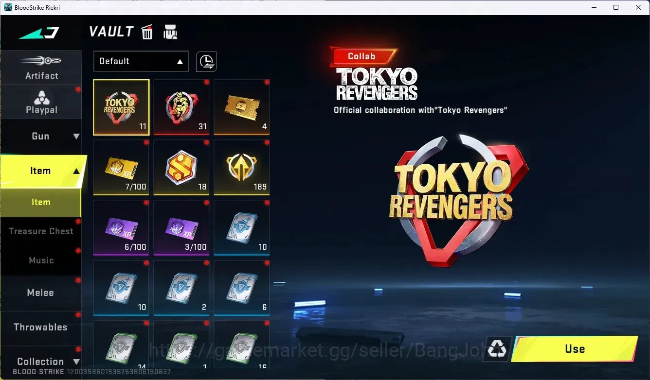 Blood Strike Accounts ASIA|1 Ultra Melee Lightblade-Limbo|2 Eternla Gun+ image 15