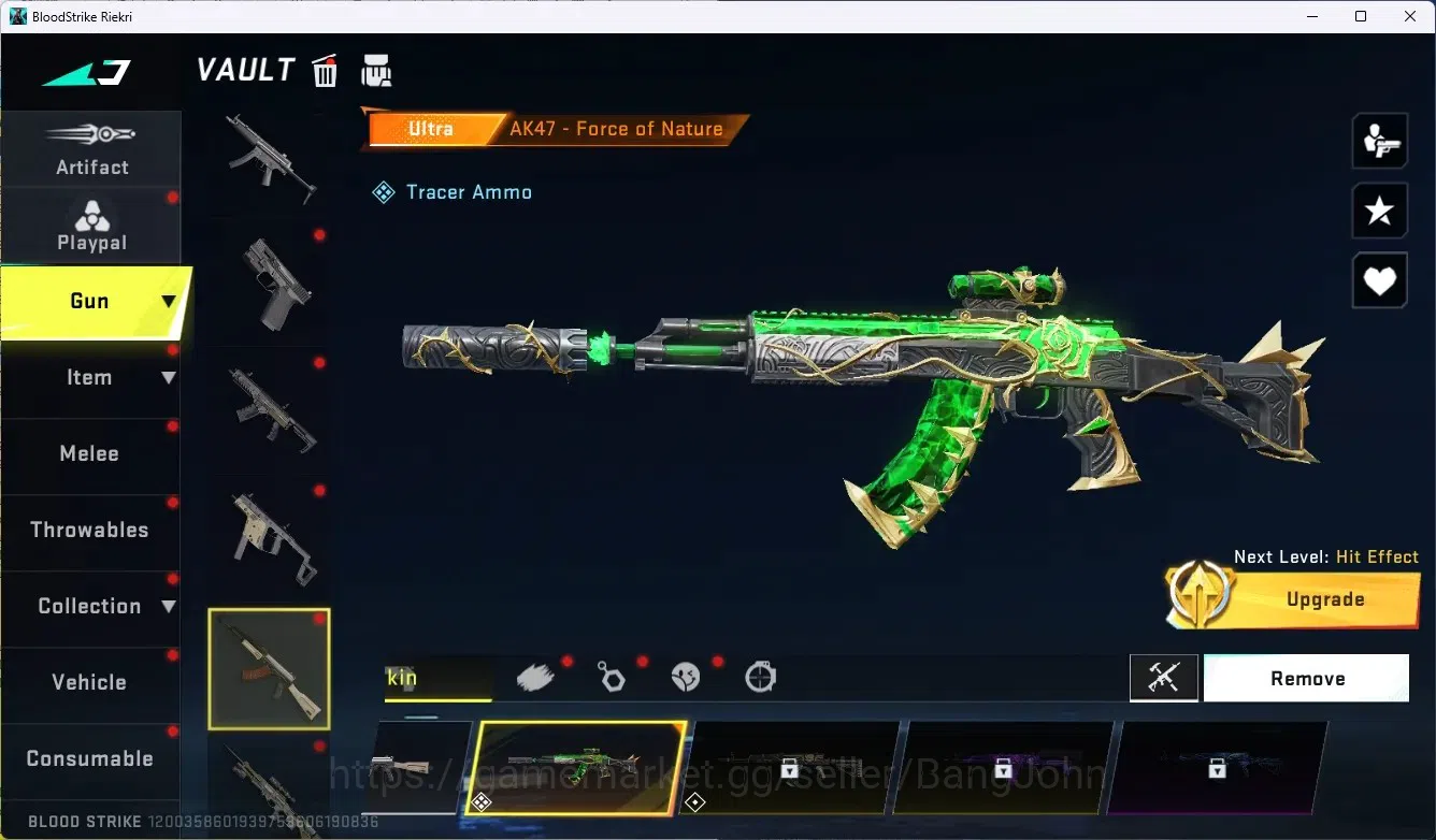 Blood Strike Accounts ASIA|1 Ultra Melee Lightblade-Limbo|2 Eternla Gun+ image 4