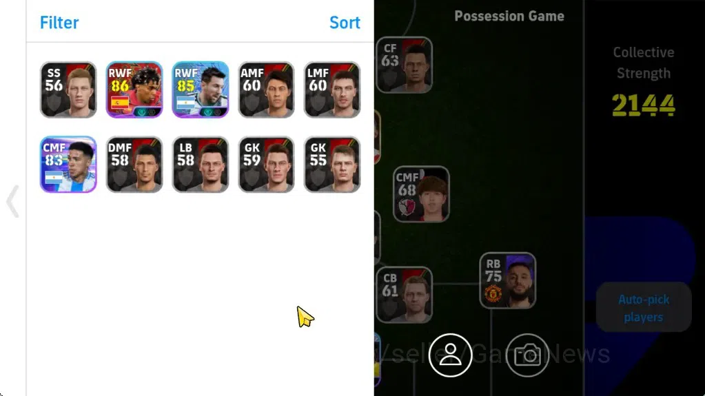 eFootball Accounts Android|ShowTime David Raya,TFFC26 Lionel Messi,La image 2