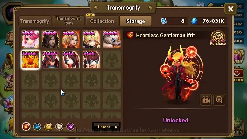 Summoners War: Sky Arena Accounts ASIA Lv100|2 LD[Jackson,Frederic]|60 Total NB5[Leo image 16