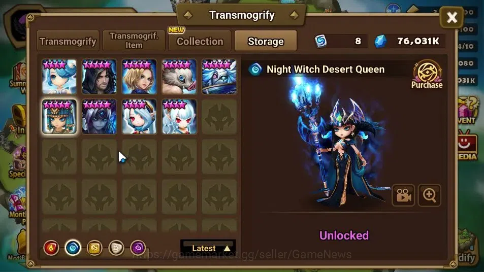 Summoners War: Sky Arena Accounts ASIA Lv100|2 LD[Jackson,Frederic]|60 Total NB5[Leo image 18