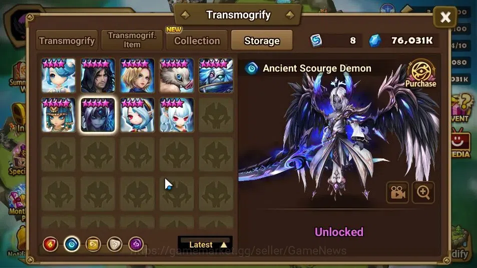 Summoners War: Sky Arena Accounts ASIA Lv100|2 LD[Jackson,Frederic]|60 Total NB5[Leo image 19