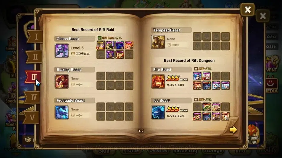 Summoners War: Sky Arena Accounts ASIA Lv100|2 LD[Jackson,Frederic]|60 Total NB5[Leo image 5